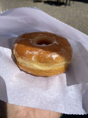 Vegan glazed  at Anna's Marketplace Bakery in Goleta