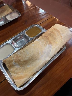 Masala Dosa  at Pumpkin Veg Restaurant in Kochi