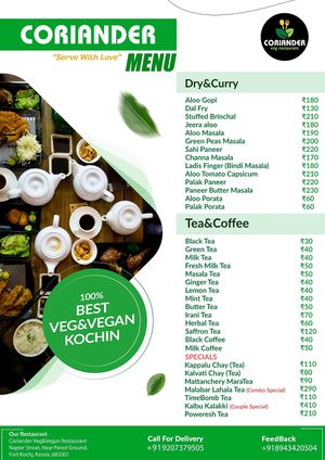  at Coriander in Kochi