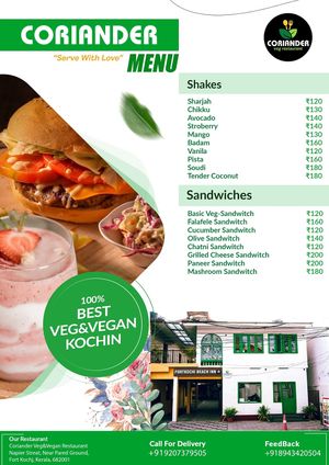  at Coriander in Kochi