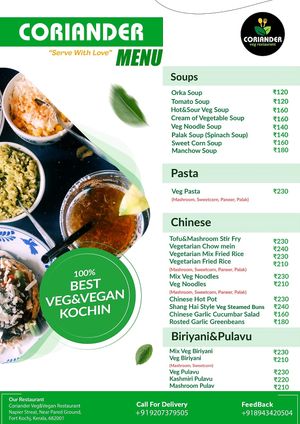  at Coriander in Kochi