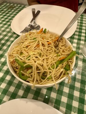 Veg noodles  at Coriander in Kochi