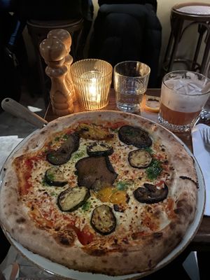 Grilled veggies: tasty  at Vegitalian Pizza Bar in Utrecht