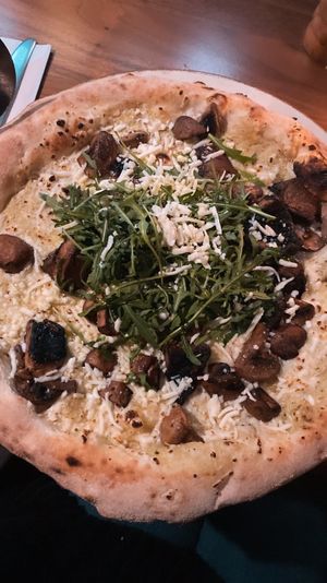   at Vegitalian Pizza Bar in Utrecht