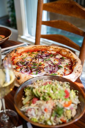  at Vegitalian Pizza Bar in Utrecht