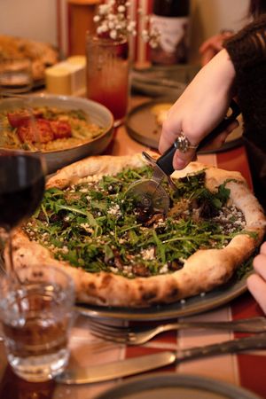  at Vegitalian Pizza Bar in Utrecht