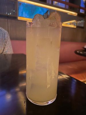 Apple Caramel cocktail at Sexy Fish in Miami