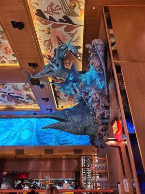 Contemporary sea-based theme at Sexy Fish in Miami