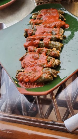 stuffed vine leaves ❤️❤️❤️ at Aysel'in Mutfağı in Nevsehir
