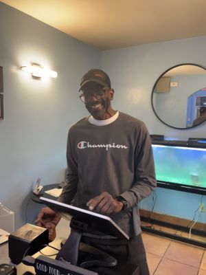 Anthony!  at Anthony's Grill in Santa Fe