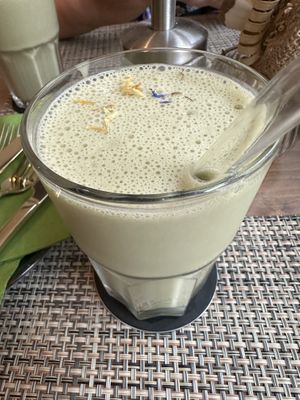 Vegan Matcha Shake  at Blattwerk Café & Restaurant in Bad Homburg