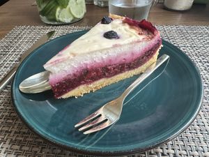 Berrycake  at Blattwerk Café & Restaurant in Bad Homburg
