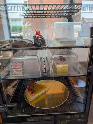 Some desserts at KŸNO in Brno