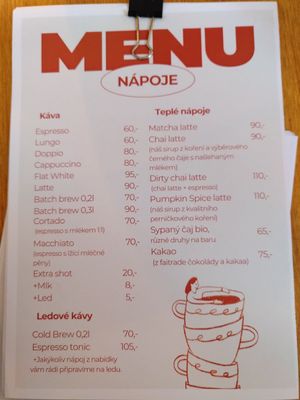 Drinks at KŸNO in Brno