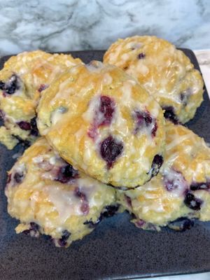 Blueberry Biscuits at FraNita's Vegan Desserts & Treats in Panama City