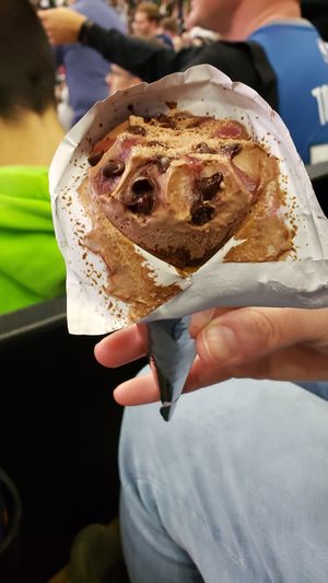 Chocolate & red berry come ($10). Not bad. at Wicked Kitchen - Food Stand in Minneapolis