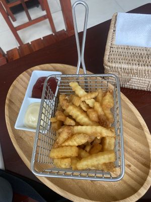 Fries  at Onederz Hostel in Siem Reap