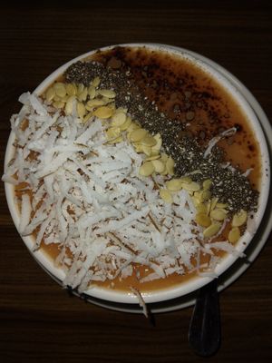 Smoothie bowls. Large size. at Sat Saheb in Kathmandu