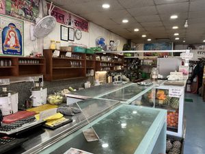 Super juice shot, they made everything from scratch  #Veganuary at Sat Saheb in Kathmandu