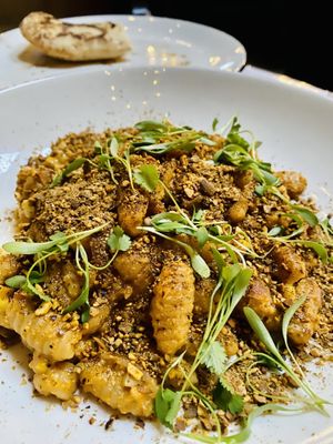 Corn pasta was good  at Sin Muerte in Phoenix