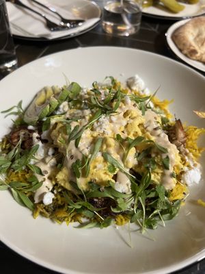 Breakfast Bowl with vegan eggs & vegan feta   at Sin Muerte in Phoenix