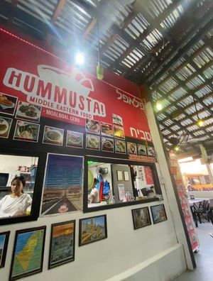   at Hummusta! in Moalboal