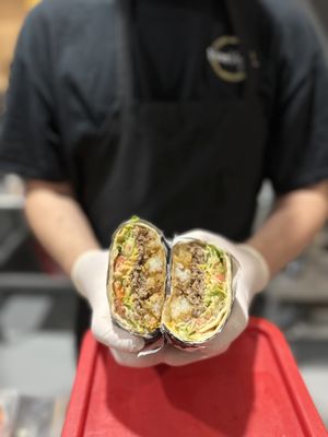 The American wrap  at Vine Vegan in Brandon