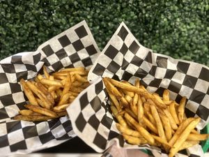 French fries!  at Vine Vegan in Brandon