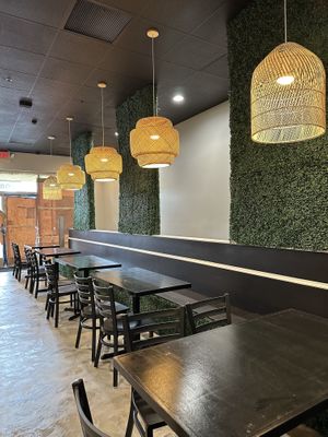 Grab a seat!  at Vine Vegan in Brandon