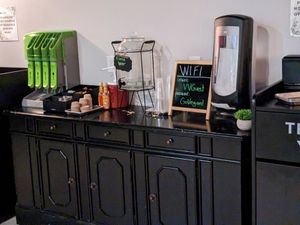 Self serving is environmentally friendly from what I can see. #Veganuary at Vine Vegan in Brandon