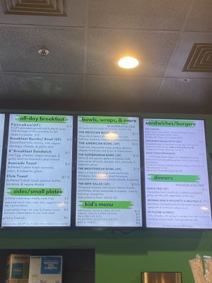 Menu #Veganuary at Vine Vegan in Brandon