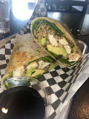 SuperHuman Wrap  at Vine Vegan in Brandon