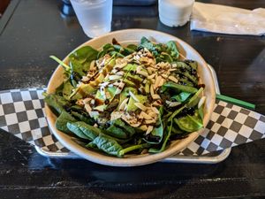 The Superhuman Salad at Vine Vegan in Brandon