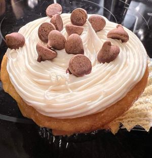 Vanilla cupcake (they come from Icemans. So good!)  at Vine Vegan in Brandon