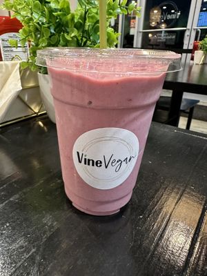 Strawberry ‘Milk’shake  at Vine Vegan in Brandon