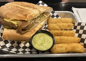 Vegan Cubano & Yucca Croquettes  at Vine Vegan in Brandon