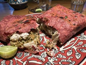 Burrito   at Ananda  in Dharamshala