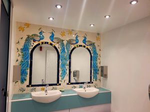 Ladies Bathroom. at Hotel Portmeirion & Castell Deudraeth in Gwynedd