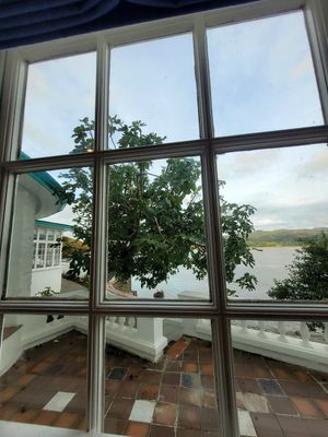 View From Table. at Hotel Portmeirion & Castell Deudraeth in Gwynedd