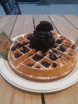 Waffle at PARLION in Antwerpen