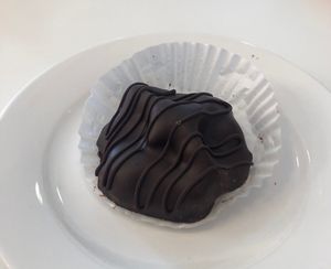 Chocolate granola piece  at Arlequin in Abu Dhabi