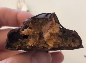 Chocolate granola piece  at Arlequin in Abu Dhabi