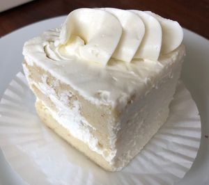 Vanilla slice #Veganuary at Arlequin in Abu Dhabi