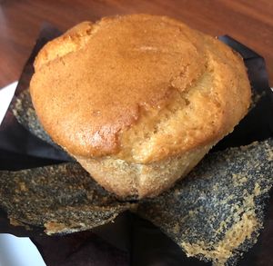 Vanilla muffin  #Veganuary at Arlequin in Abu Dhabi