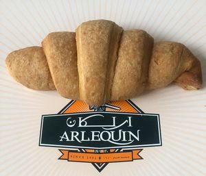 Regular plain croissant   at Arlequin in Abu Dhabi