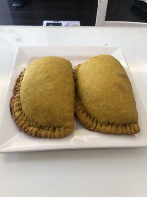 Vegan patties   at West to West Kitchen in Abu Dhabi