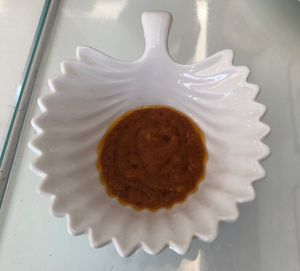 Mama J’s hot sauce   at West to West Kitchen in Abu Dhabi