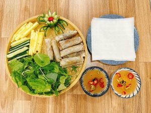 Ram Cuon Cai at Quán Chay Phúc An in Hoi An