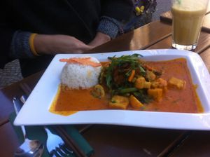 Red curry! at Chay Village in Berlin
