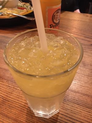 green tea with crushed ice  at Chay Village in Berlin